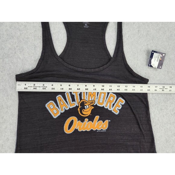 NEW Baltimore Orioles Base Soft As A Grape Womens Tank Top MLB Baseball Large XL - Picture 7 of 14